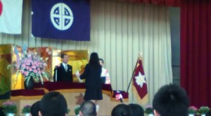 H24福島中学校卒業証書授与式