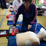 AED操作法実習